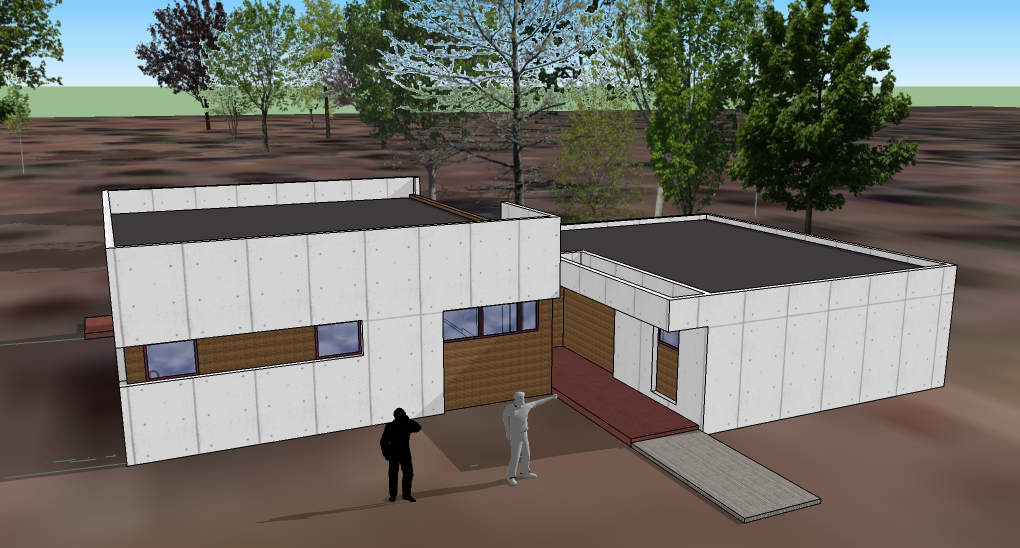 Vivienda prefabricado Hormigón 1